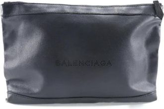 Balenciaga Pre-owned Fabric balenciaga-bags - Dames - Vintage Clutch - Zwart - ONE Size - Vintage