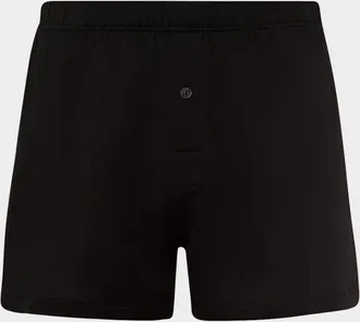 Hanro Men & apos;s Sporty Mercerized Cotton Boxers
