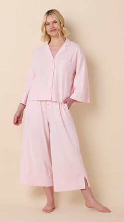 The Cats Pajamas The Mariposa Set in Pink at Nordstrom, Size X-Small