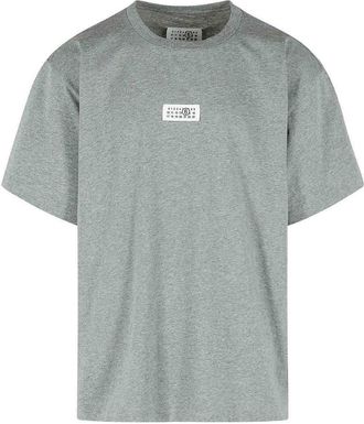 Maison Margiela Gray Cotton T-Shirt