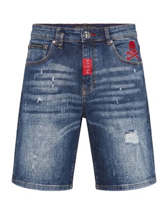 Philipp Plein Denim Shorts Fermentera Basic