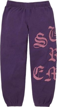 SUPREME SS26 Cut Out Sweatpant Purple SUP-SS26-061-PUR