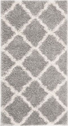 Safavieh Alfombra de polipropileno gris/beige, 122 x 183 cm