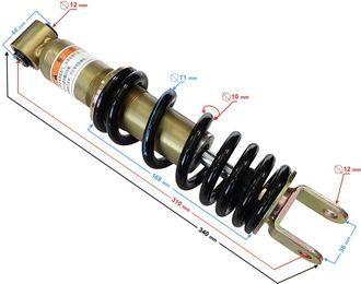 OEM Amortiguador Trasero Derecho