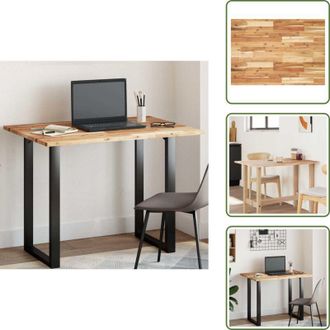 vidaXL Tavolo da bar - vidaXL Piano Tavolo Rettangolare 100x70x2cm Legno Massello di Acacia - Tavolino