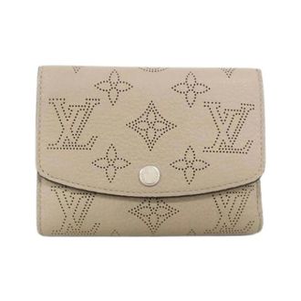 Louis Vuitton Pre-owned Wallets, female, Gray, Size: ONE SIZE Pre-owned Mahina Leather Wallet