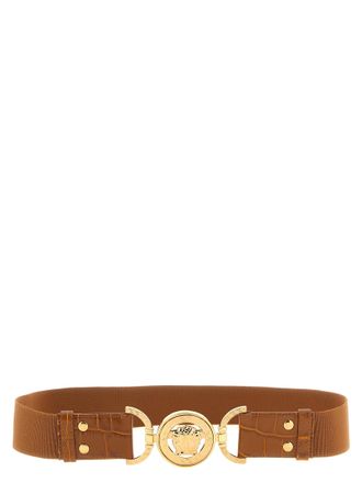 Versace Brown Calfskin Regular Womens Belt