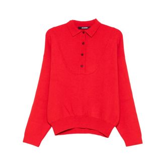 Jacquemus Mujer, Camisetas, Rojo, Talla: M