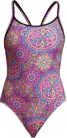 Funkita Diamond Back One Piece Badeanzug f&uuml;r Damen | lila