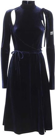 Versace Jeans Couture Velvet Dress