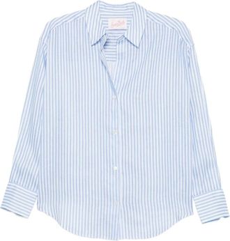 MC2 Saint Barth Mujer, Blusas y Camisas, Azul, Talla: L