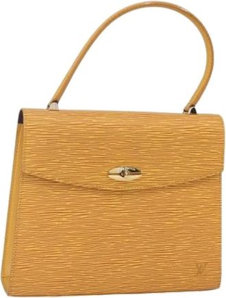 Louis Vuitton Pre-owned Handbags, female, Yellow, Size: ONE SIZE Pre-owned Vintage Handbag