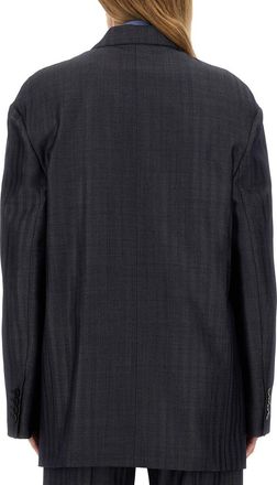 Etro Pegasus Buttoned Over Jacket - Gray