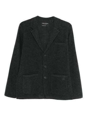 Marc O'Polo Blazer con tasche applicate - Grigio