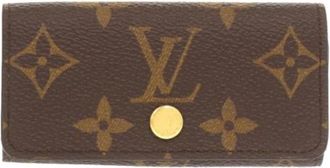 Louis Vuitton Pre-owned Canvas Sleutelhanger - Dames - Vintage Accessoires - Bruin - ONE Size - Vintage