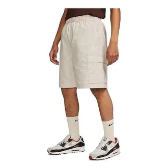 Nike Club Woven Cargo Shorts Light Orewood Brown FB1246-104
