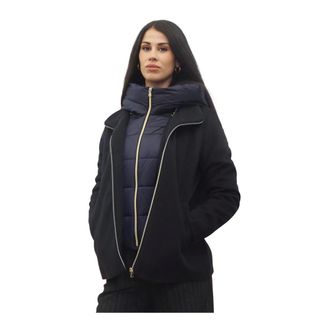 Emme Di Marella Emme DI Marella, Dames, Jassen, Blauw, Maat: XS Viscose