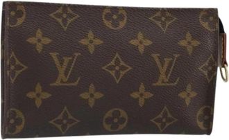 Louis Vuitton Pre-owned Canvas Clutch - Dames - Vintage Clutch - Bruin - ONE Size - Vintage