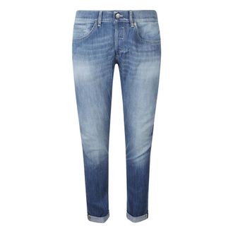 Dondup Slim-fit Jeans, male, Blue, Size: W34 George Jeans