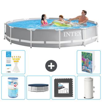 Intex Piscina Prism Frame Redonda - 366x76 Cm - 7-piezas S142