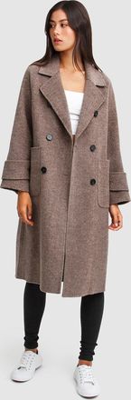 Belle & Bloom Rumour Has It Oversized Wool Blend Coat