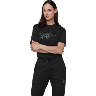 Mammut Mountain Fruendenhorn T-Shirt - Mens in Black at Nordstrom, Size Xx-Large