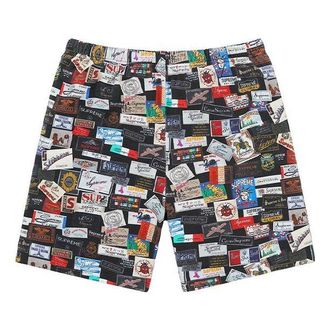 SUPREME SS21 Week 14 Labels Pique Short Multi-Color SUP-SS21-753