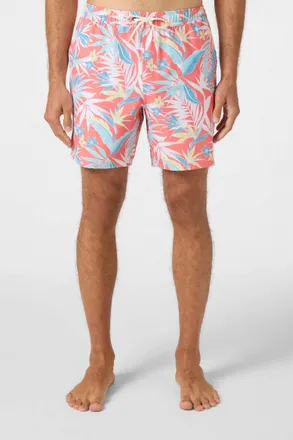O'Neill Hermosa E Waist Swim Trunks In Peach Echo