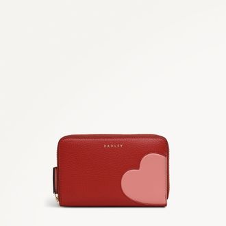 Radley London Claret Medium Zip Around Purse My Love SS26 Radley London