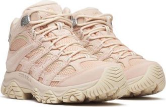 Merrell Moab 3 Waterproof Hiking Boot in Powder at Nordstrom, Size 10