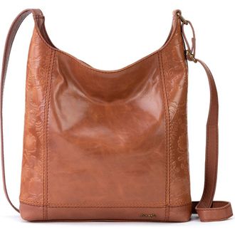 The Sak De Young Crossbody Bag in Tobacco Floral Embossed at Nordstrom Rack