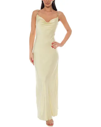 Jump Apparel Solid Maxi Dress