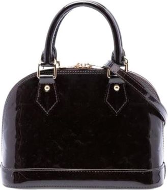 Louis Vuitton Pre-owned Alma BB - Dames - Pre-owned - Paars - Maat: ONE Size Leer