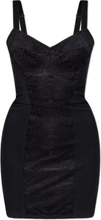 Dolce & Gabbana Corset-style Slip Dress - Dames - Feestkleedjes - Zwart - XS - Spandex - Kleedjes