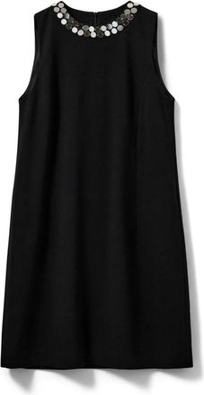 Sofie Schnoor Kleedjes, Dames, Zwart, XS, Polyester, Andy Dress