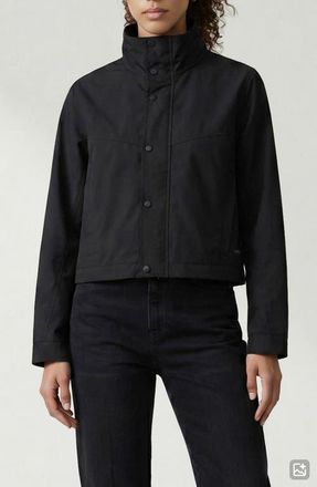 Noize Skyler Short Water Repellent Windbreaker in Black at Nordstrom, Size X-Large