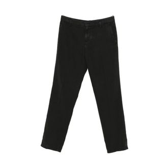Dondup Suit Trousers, male, Black, Size: W34 Gaubert Relax Trousers