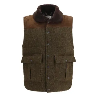 Valstar Alan Down Vest - Heren - Jassen - Groen - Maat: M Wol