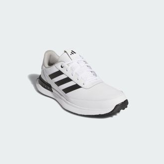 adidas adidas Performance Mens S2G 24 Leather Spikeless Golf Shoes - White & Black - Size UK 9.5