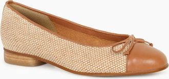 Gabor Womens Dulford Womens Ballet Pumps - Brown - Size: 5.5