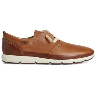 Pikolinos Fuencarral M4A-4266C1 Leather Mens Lace Up Shoes - Brandy - Size:UK 8.5-9