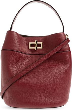 Furla Amelia Medium - Dames - Schoudertassen - Rood - ONE Size - Leer - Tassen
