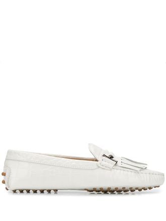 Tod's Mocassini Gommino - Bianco