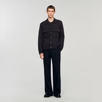 Sandro Cazadora de punto