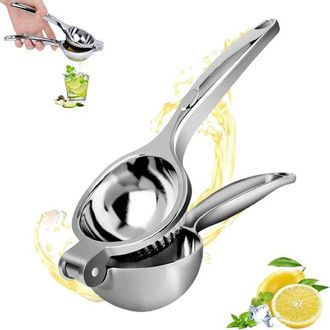OEM Exprimidor De Limones, Exprimidor De Limas, Prensa Manual, Exprimidor De Naranjas, Exprimidor De Naranjas, Metal, Limas Y Naranjas, Plateado