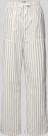 Tommy Hilfiger Loose Fit Pyjama-Hose aus reiner Baumwolle in GELB, Größe XXL