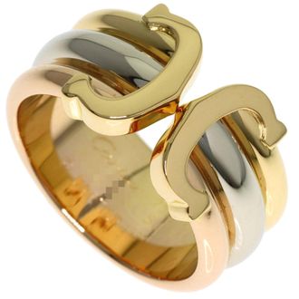 Cartier Yellow Gold (18K) Pink Gold (18K) White Gold (18K) Band Ring (Pre-Owned)