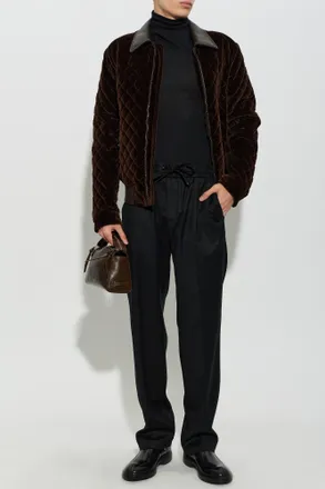 Dolce & Gabbana Quilted Jacket, Mens, Brown