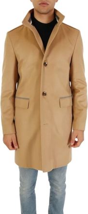 HUGO BOSS Hombre, Abrigos, Beige, Talla: M