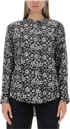 Isabel Marant Blouse - female - Marant &eacute;toile - Blouses - Multicolor - 2XS - Blouses & Shirts